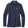 Ladies Long Sleeve Silk Touch™ Polo Thumbnail