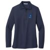 Ladies Long Sleeve Silk Touch™ Polo Thumbnail