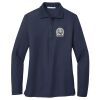Ladies Long Sleeve Silk Touch™ Polo Thumbnail