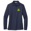 Ladies Long Sleeve Silk Touch™ Polo Thumbnail