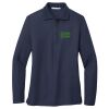 Ladies Long Sleeve Silk Touch™ Polo Thumbnail