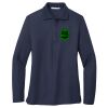 Ladies Long Sleeve Silk Touch™ Polo Thumbnail