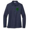 Ladies Long Sleeve Silk Touch™ Polo Thumbnail