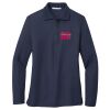 Ladies Long Sleeve Silk Touch™ Polo Thumbnail