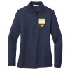 Ladies Long Sleeve Silk Touch™ Polo Thumbnail
