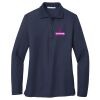 Ladies Long Sleeve Silk Touch™ Polo Thumbnail