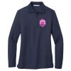 Ladies Long Sleeve Silk Touch™ Polo Thumbnail