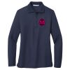 Ladies Long Sleeve Silk Touch™ Polo Thumbnail