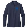 Ladies Long Sleeve Silk Touch™ Polo Thumbnail