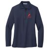 Ladies Long Sleeve Silk Touch™ Polo Thumbnail
