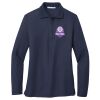 Ladies Long Sleeve Silk Touch™ Polo Thumbnail