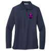 Ladies Long Sleeve Silk Touch™ Polo Thumbnail