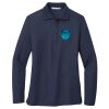 Ladies Long Sleeve Silk Touch™ Polo Thumbnail