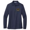 Ladies Long Sleeve Silk Touch™ Polo Thumbnail