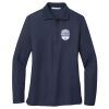 Ladies Long Sleeve Silk Touch™ Polo Thumbnail