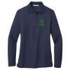 Ladies Long Sleeve Silk Touch™ Polo Thumbnail