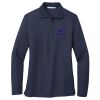 Ladies Long Sleeve Silk Touch™ Polo Thumbnail