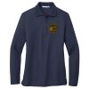 Ladies Long Sleeve Silk Touch™ Polo Thumbnail