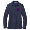 Ladies Long Sleeve Silk Touch™ Polo Thumbnail