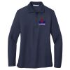 Ladies Long Sleeve Silk Touch™ Polo Thumbnail