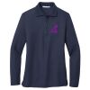 Ladies Long Sleeve Silk Touch™ Polo Thumbnail