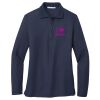 Ladies Long Sleeve Silk Touch™ Polo Thumbnail
