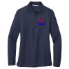 Ladies Long Sleeve Silk Touch™ Polo Thumbnail
