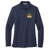 Ladies Long Sleeve Silk Touch™ Polo Thumbnail