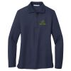 Ladies Long Sleeve Silk Touch™ Polo Thumbnail