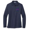 Ladies Long Sleeve Silk Touch™ Polo Thumbnail