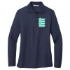 Ladies Long Sleeve Silk Touch™ Polo Thumbnail