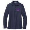 Ladies Long Sleeve Silk Touch™ Polo Thumbnail