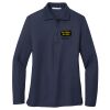 Ladies Long Sleeve Silk Touch™ Polo Thumbnail