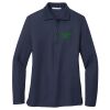 Ladies Long Sleeve Silk Touch™ Polo Thumbnail