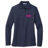 Ladies Long Sleeve Silk Touch™ Polo Thumbnail