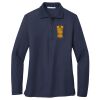 Ladies Long Sleeve Silk Touch™ Polo Thumbnail