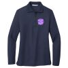 Ladies Long Sleeve Silk Touch™ Polo Thumbnail