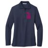 Ladies Long Sleeve Silk Touch™ Polo Thumbnail