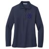 Ladies Long Sleeve Silk Touch™ Polo Thumbnail
