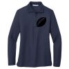 Ladies Long Sleeve Silk Touch™ Polo Thumbnail