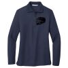 Ladies Long Sleeve Silk Touch™ Polo Thumbnail