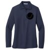 Ladies Long Sleeve Silk Touch™ Polo Thumbnail