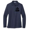 Ladies Long Sleeve Silk Touch™ Polo Thumbnail