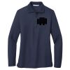 Ladies Long Sleeve Silk Touch™ Polo Thumbnail