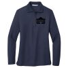 Ladies Long Sleeve Silk Touch™ Polo Thumbnail