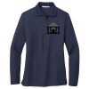 Ladies Long Sleeve Silk Touch™ Polo Thumbnail