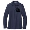 Ladies Long Sleeve Silk Touch™ Polo Thumbnail