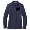 Ladies Long Sleeve Silk Touch™ Polo Thumbnail