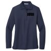 Ladies Long Sleeve Silk Touch™ Polo Thumbnail