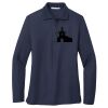 Ladies Long Sleeve Silk Touch™ Polo Thumbnail